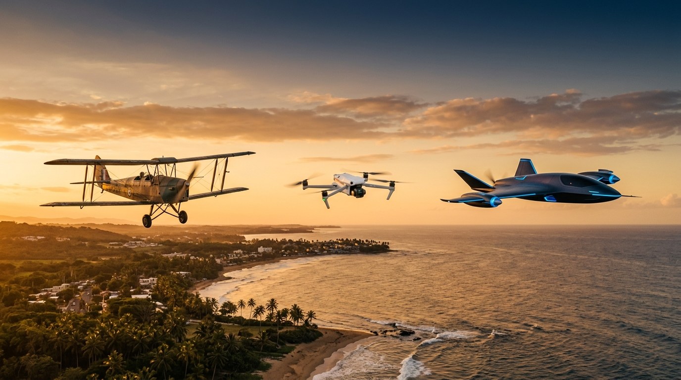 The Story of Drones: Past, Present and Future
