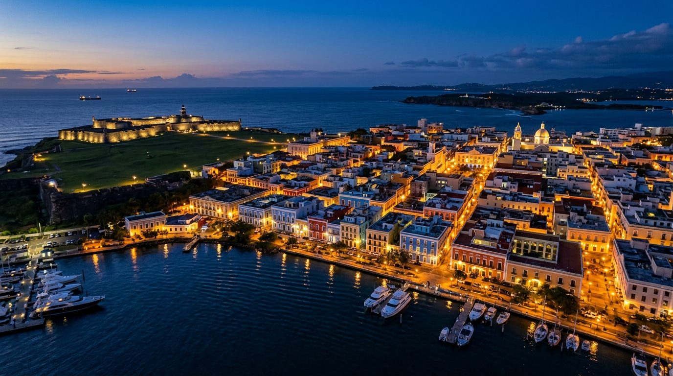 Blue Hour & City Lights